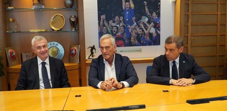 Gravina incontra i vertici dell’AIA: “La Federazione sarà sempre dalla parte degli arbitri”