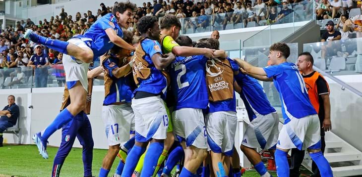 Champions of Europe at the Torneo Città di Trieste