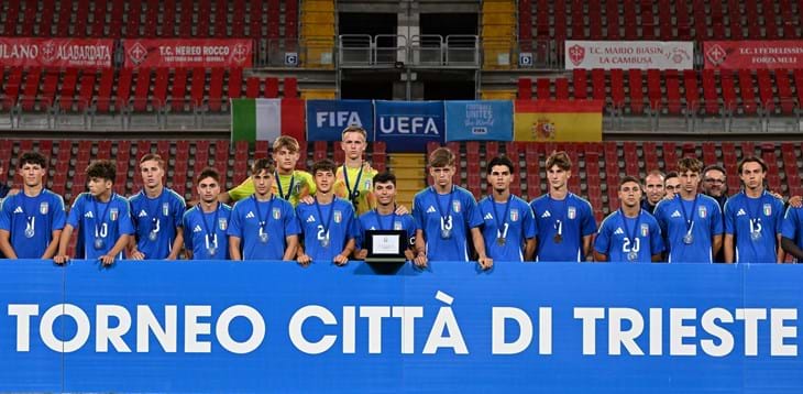 Gli Azzurrini chiudono al 2° posto il Torneo 'Città di Trieste'. Favo:
