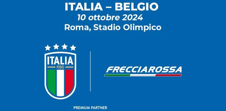 Frecciarossa Offer for Italy vs. Belgium: up to 80% off for those travelling via train