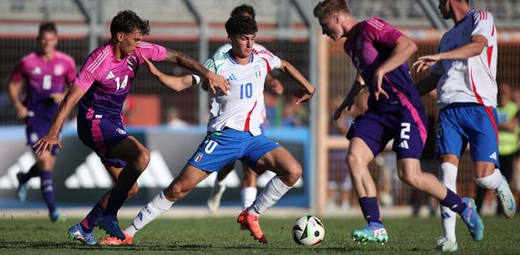 A 3-0 defeat to Germany in second Elite League match
