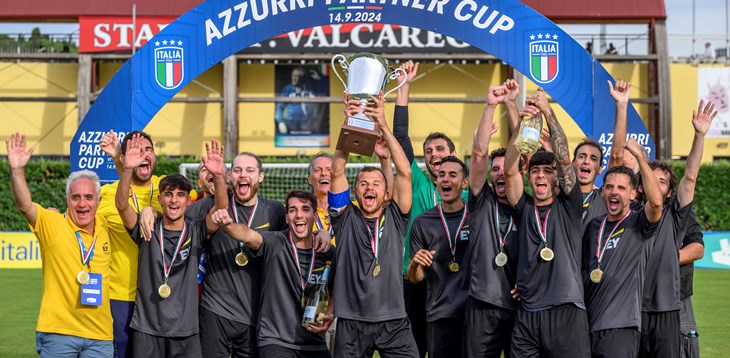 EY beat Volkswagen to win the Azzurri Partner Cup three times in a row