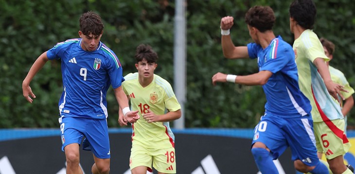 Italy 1-4 Spain at the CTF; Fugazzola scored last-minute penalty