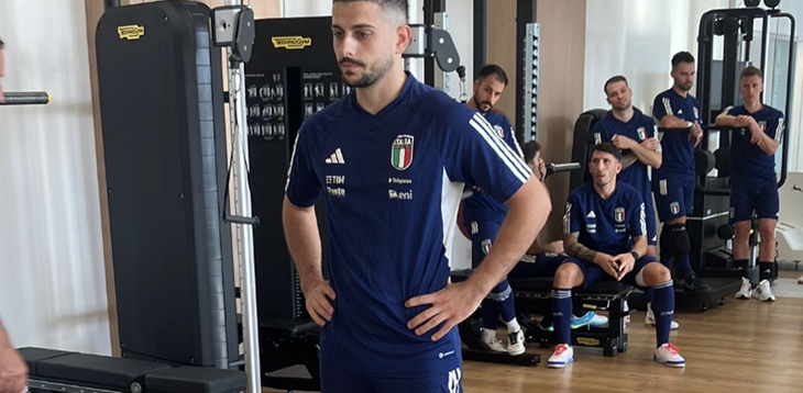 Collaborazione fra Area Performance e l'IMSS del CONI: per gli Azzurri giornate di prove funzionali durante il raduno al CPO di Roma