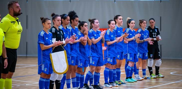 Ranking Futsal FIFA, Azzurri stabili al 18° posto mentre la femminile risale due posizioni ed è ottava