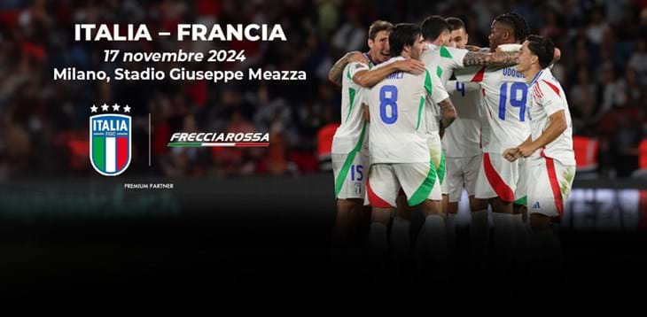 Frecciarossa Offer for Italy vs. France: up to 75% off for those travelling via train