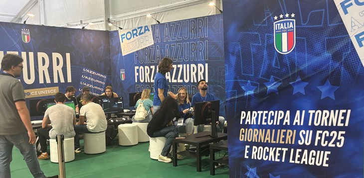 La FIGC presente al Lucca Comics & Games con uno stand dedicato al calcio virtuale