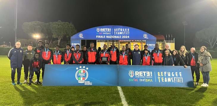 Progetto Rete! FIGC, i ragazzi del centro SAI di San Sostene-Davoli conquistano il secondo posto alla finale nazionale di Coverciano