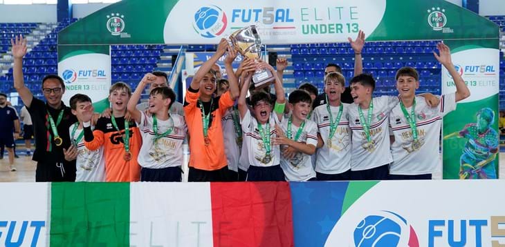 Under 13 Futsal Elite, 151 squadre ai nastri di partenza tutte a caccia della Liventina Opitergina