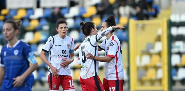 Di fronte quattro delle prime cinque della classifica: sabato Lumezzane-Parma, domenica il big match è Ternana Women-Genoa