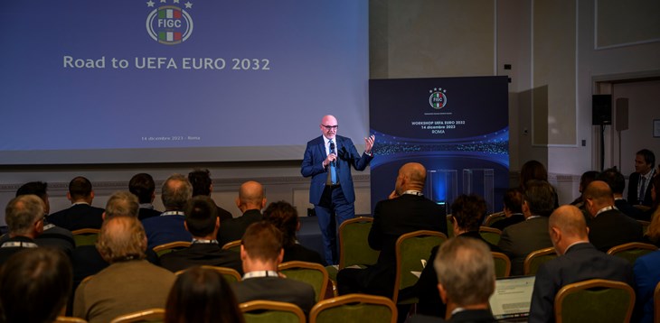 Il 2 e 3 dicembre allo Juventus Stadium di Torino il secondo workshop in vista di EURO 2032