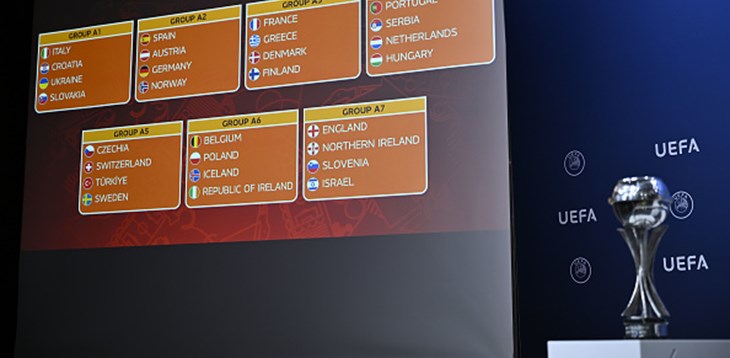 European qualifiers: Italy to face Croatia, Ukraine and Slovakia in the second round
