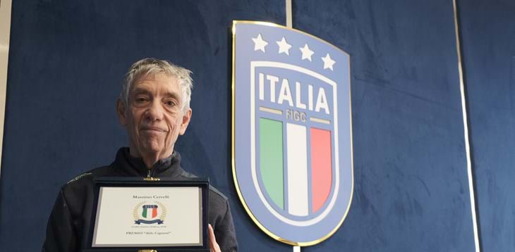 A Massimo Cervelli, per il suo libro sulla storia della Scuola Allenatori, il premio ‘Aldo Capanni’