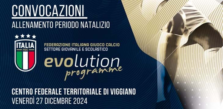 CONVOCAZIONI PER IL CTF DI VIGGIANO 27 DICEMBRE 2024
