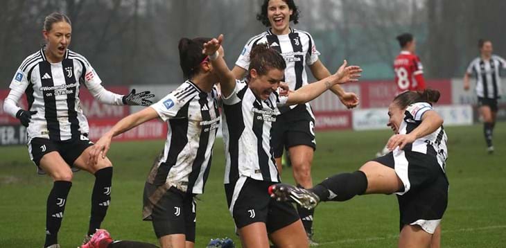 Goleada della Juventus contro il Milan, ko del Como: rossonere sconfitte ma in Poule Scudetto