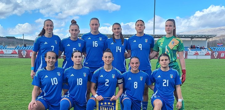Azzurrine fermate sullo 0-0 dalla Croazia. Per andare alla fase finale, adesso servirà battere la Cechia