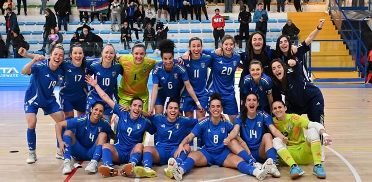 Le Azzurre partono col piede giusto: 6-1 all’Ungheria nel primo match del girone di qualificazione al Mondiale