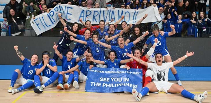 Il sogno è realtà! L’Italfutsal femminile batte anche la Svezia e vola al primo Mondiale della storia. Gravina: “Una grande soddisfazione”
