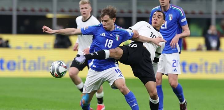 All’Italia non basta un super Tonali, al ‘Meazza’ la Germania passa in rimonta con Kleindienst e Goretzka