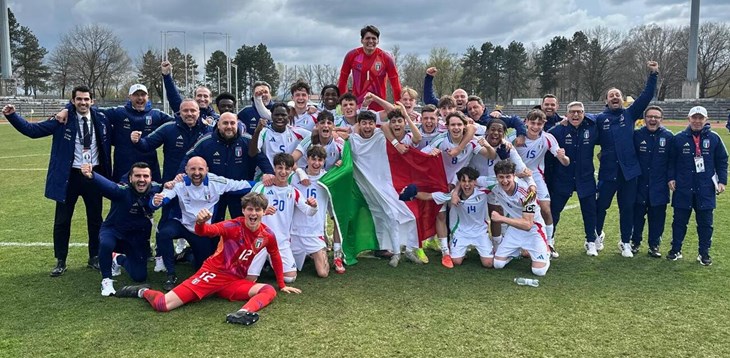 U17s beat Croatia to qualify for the Euro finals