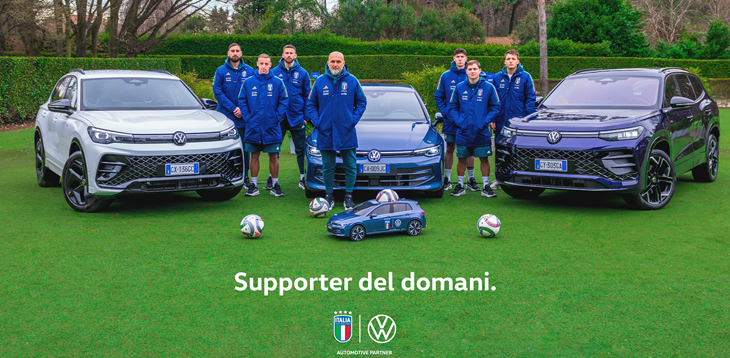 Volkswagen e FIGC ancora insieme fino al 2026