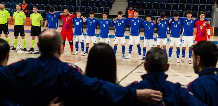 Dal 12 al 15 giugno il raduno dell’Under 19 ‘B’ di futsal: selezionati 16 giocatori dalla Future Cup