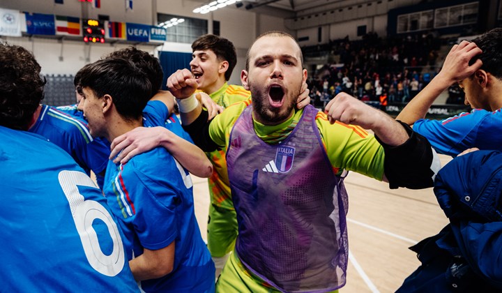 Festa Italia, gli Azzurrini del futsal volano alle finali dell'Europeo 