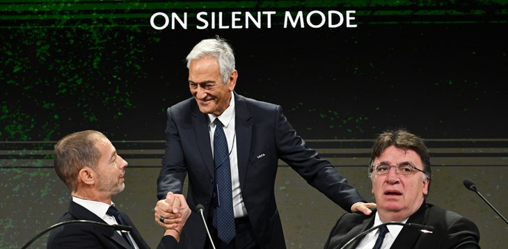 Gravina appointed as the UEFA First Vice President