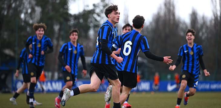 Under 17 Serie A e B, Inter travolgente nel posticipo: 4-1 all'Atalanta e allungo in vetta al girone B