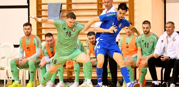 Gli Azzurri cadono 2-1 con la Bielorussia che fa festa e vola all’Europeo. Samperi: “Guardiamo avanti, testa alla Finlandia”