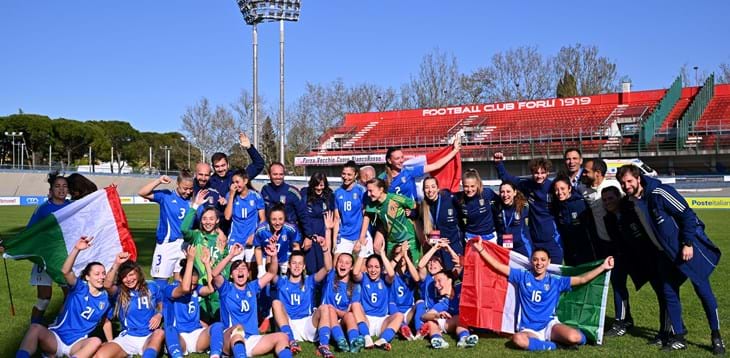 Sorteggiati i gironi della fase finale dell’Europeo: Azzurrine nel gruppo con Polonia, Svezia e Francia