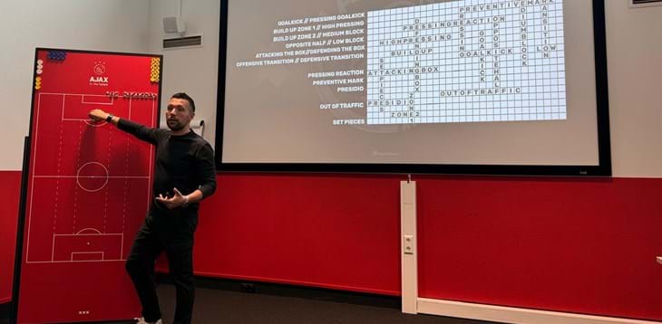 Terzo stage stagionale per gli allievi del Master UEFA Pro: due giorni per studiare dal vivo le metodologie dell’Ajax