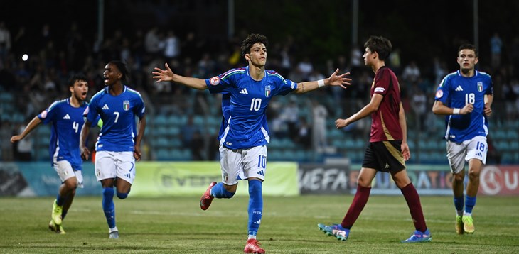 Impeccable Under-17s beat Belgium 2-1
