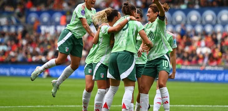 Le Azzurre dilagano in Galles e centrano l’obiettivo. Il 4-1 vale il secondo posto del girone di Nations League. Soncin: “Orgoglioso delle ragazze