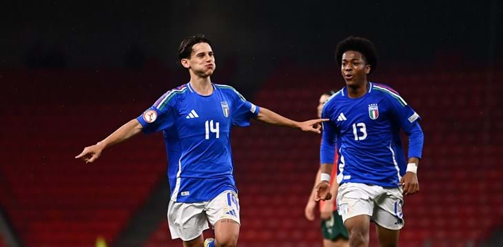 La UEFA incorona l’azzurro Baralla: il suo gol in semifinale al Portogallo è il più bello dell’Europeo