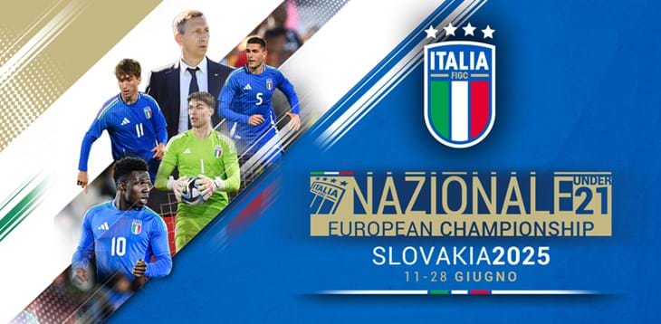 Azzurrini arrivati in Slovacchia, online il media kit con tutte le info e le curiosità sul Campionato Europeo