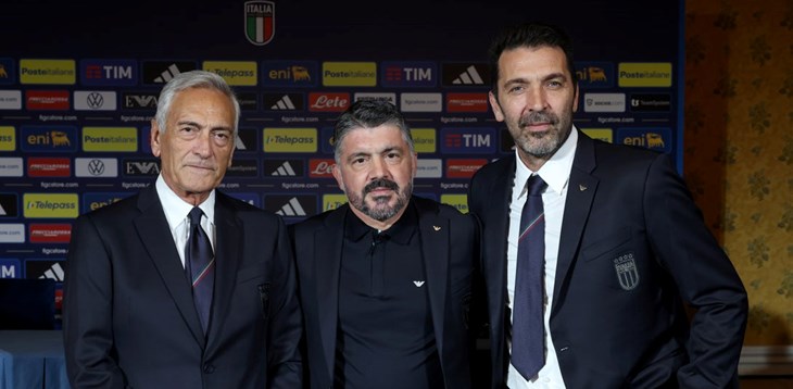 Gattuso in tribuna per Italia-Germania, 25 anni fa in Slovacchia si laureò campione d’Europa con l’Under 21