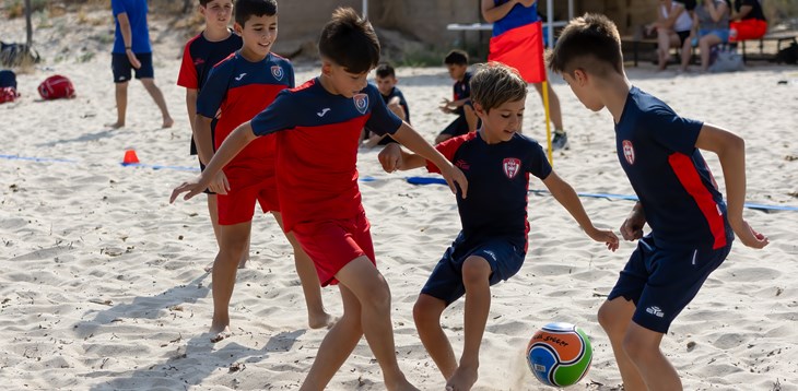 Beach soccer giovanile, a Pula tre giorni di calcio giovanile e passione