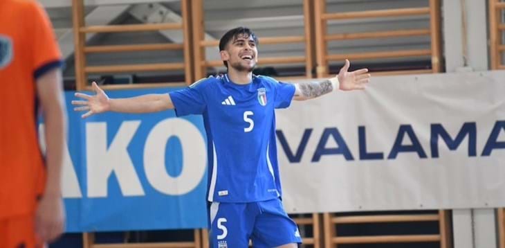 Futsal Week, gli Azzurrini vincono ancora e passano il turno da primi: con i Paesi Bassi è 2-1. Pedrini: “Ora alziamo il livello”