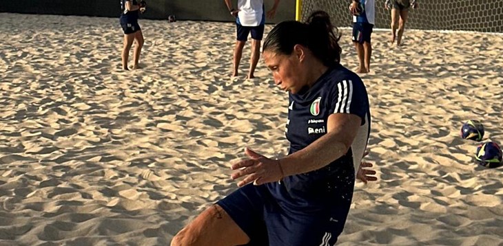 Giulia Olivieri, la guerriera gentile dell’ItalBeach Soccer: