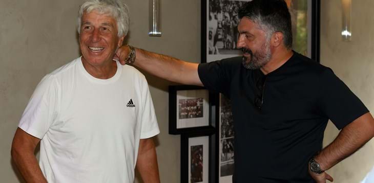 Il Ct Gattuso in visita a Trigoria: inizia da Roma il tour dei ritiri delle squadre di Serie A