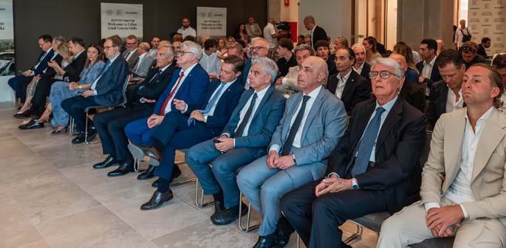 Welcome event for the UEFA Super Cup in Udine. Gravina: “A model of collaboration to promote football at all levels”