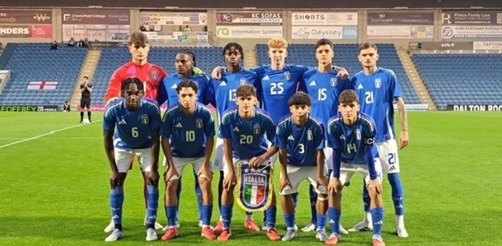 The Azzurrini secure a great 2-1 win against England