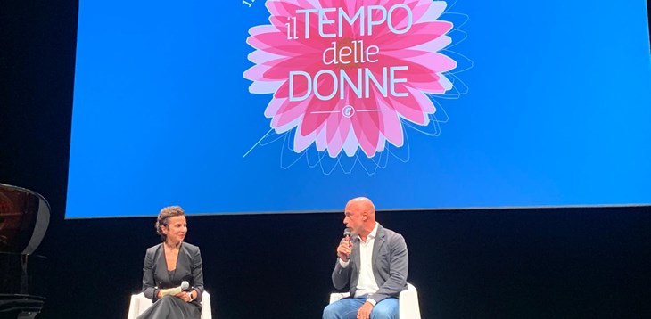 Soncin protagonista della serata inaugurale de ‘Il Tempo delle Donne’. “Con le Azzurre mi sento in paradiso”