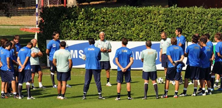 Primo giorno a Coverciano. Lippi: “Per noi è la settimana più importante”