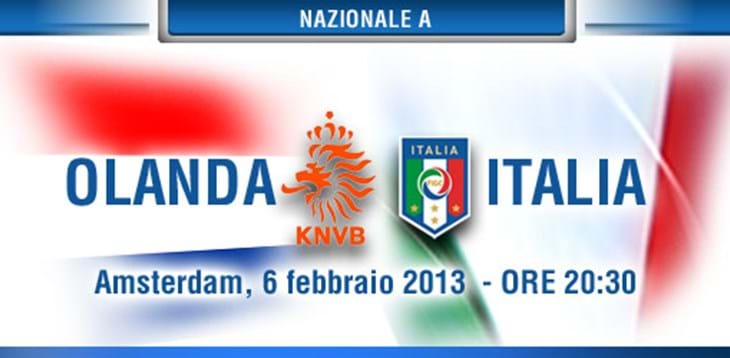 Da domani in vendita i biglietti dell’amichevole con l’Olanda