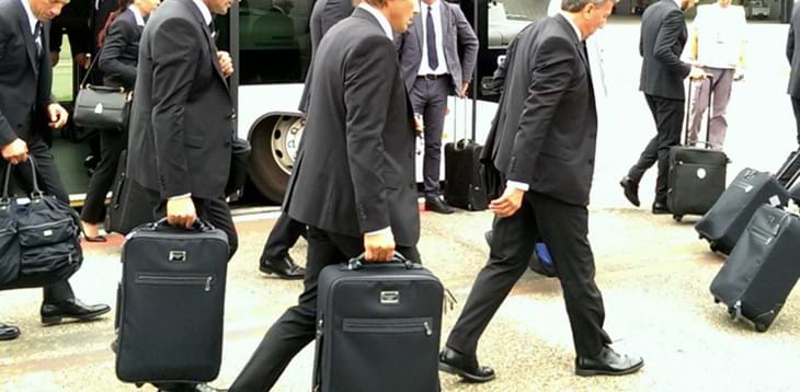 Azzurri arrivati a Bari. Allo stadio 'San Nicola' allenamento aperto al pubblico