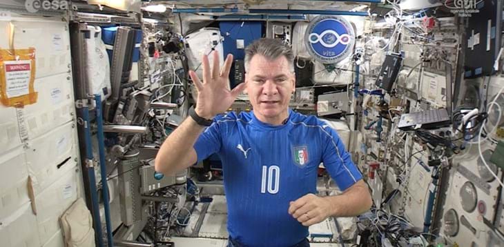 Per l’Italia un tifo davvero ‘spaziale’: l’in bocca al lupo dell’astronauta Nespoli