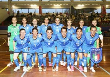 Nazionale Femminile Futsal: a Fondi Azzurre sconfitte in amichevole dall’Ucraina