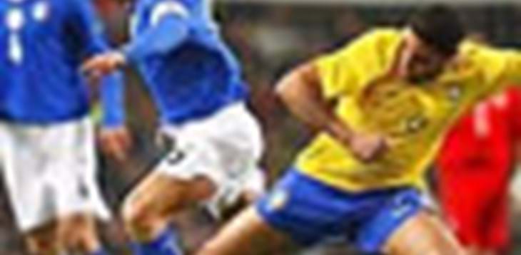 A Londra annullato un gol a Grosso, poi sale in cattedra il Brasile